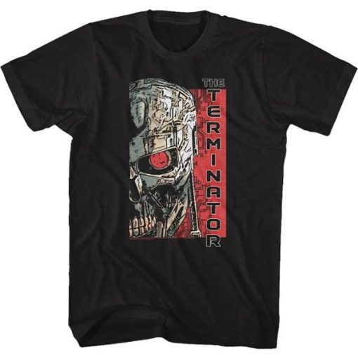 Endoskeleton Illustration Terminator t-shirt