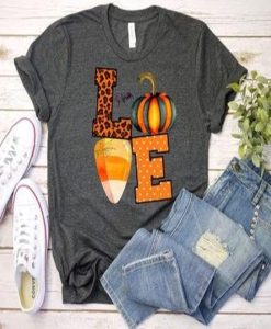 Halloween Love Candy Corn t-shirt