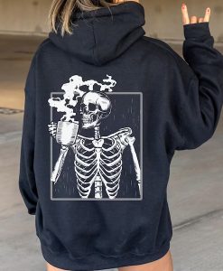 Hot Coffee Skeleton hoodie