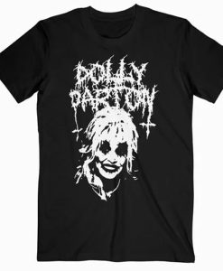 Metal Dolly Parton t-shirt