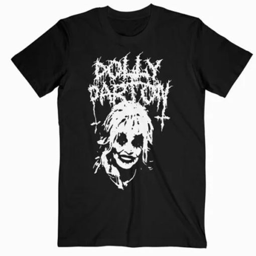 Metal Dolly Parton t-shirt