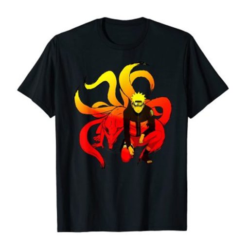 Naruto Shippuden Naruto And 9 Tails t-shirt