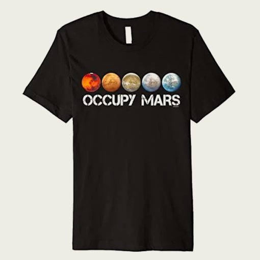 Occupy Mars t-shirt