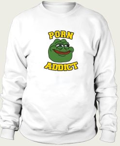 The Frog Porn Addict sweatshirt