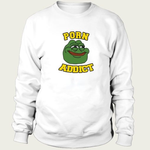 The Frog Porn Addict sweatshirt