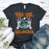 This Girls Loves Halloween t-shirt