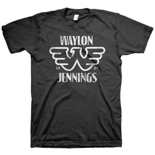 Waylon Jennings Flying W Logo t-shirt