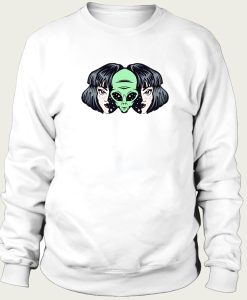 Alien Inside Human Girl sweatshirt