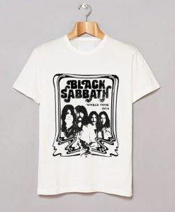 Black Sabbath Official World Tour 78 t-shirt