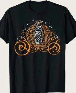 Cinderella Halloween Pumpkin Coach t-shirt