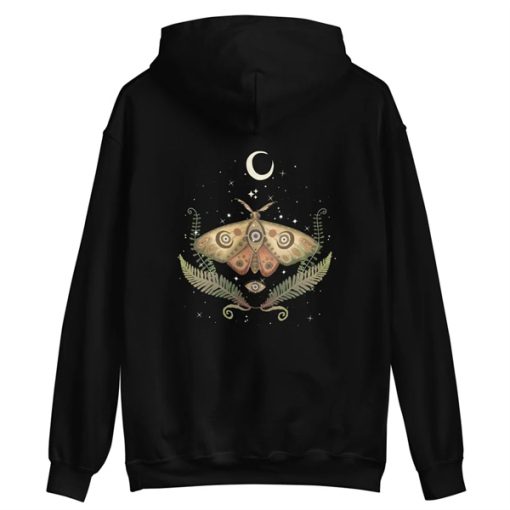 Cottagecore Moth hoodie