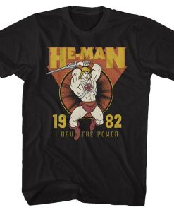 He-Man I Have The Power 1982 t-shirt