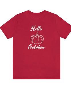 Hello October Unisex t-shirt