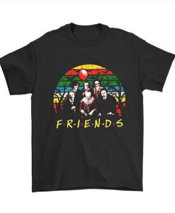 Horror Killer Squad It Myers Jason Friends Parody Halloween t-shirt