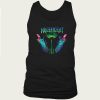 Maleficent 90’s Rock Band Neon tank top