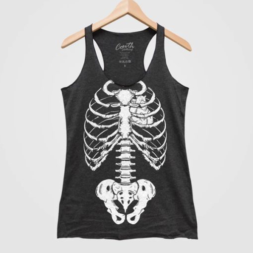 Ribcage Skeleton tank top