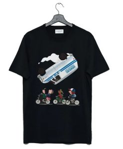 Stranger Things Eleven flip over the Van Hawkins power t-shirt