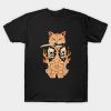 Catana on a skull tattoo t-shirt