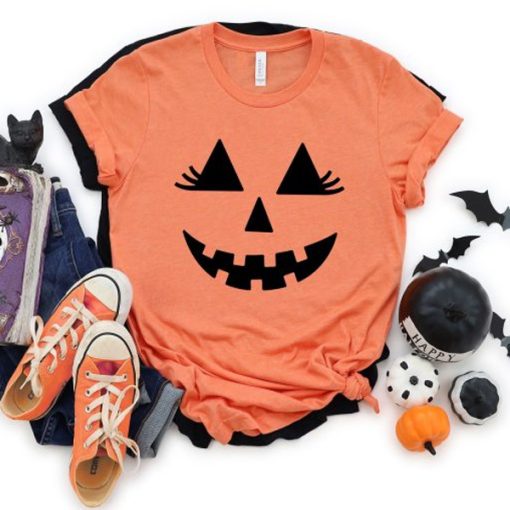 Girlie Jack O Lantern t-shirt