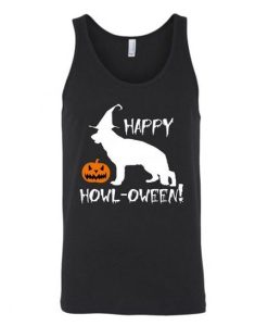 Happy Howl Oween Halloween tank top