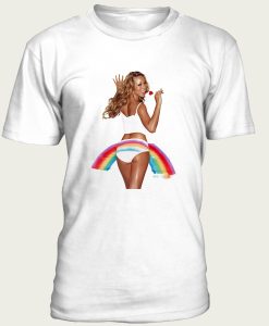 Mariah carey rainbow t-shirt