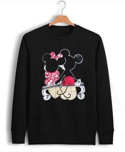 Mickey and Minnie art sweatshirt