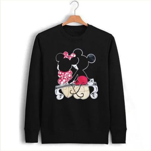 Mickey and Minnie art sweatshirt