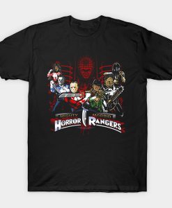 Mighty Morbid Horror Rangers t-shirt