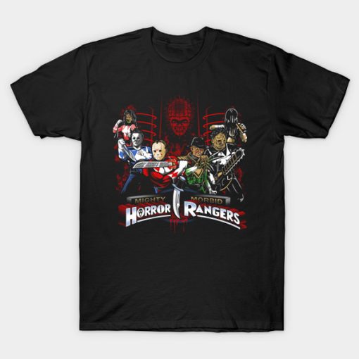 Mighty Morbid Horror Rangers t-shirt