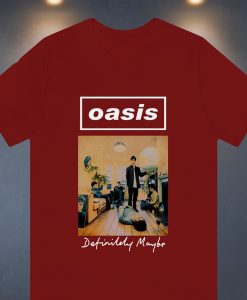 Oasis Band Definitely Maybe t-shirt