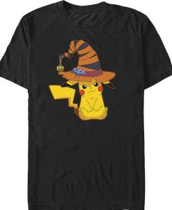 Pikachu Halloween Witch t-shirt