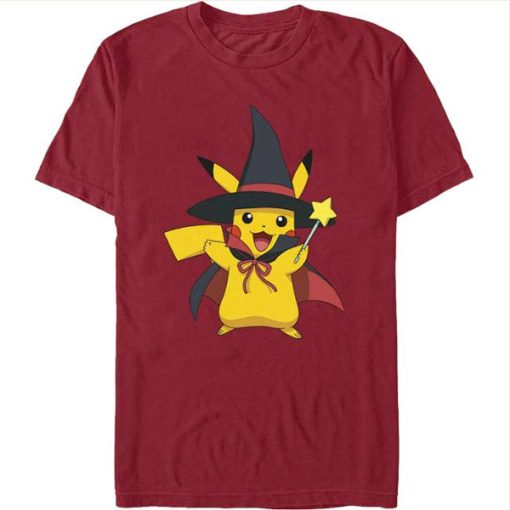 Pikachu Halloween Wizard t-shirt