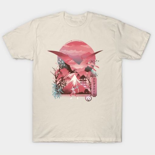 Power Rangers with this Pink Ranger t-shirt