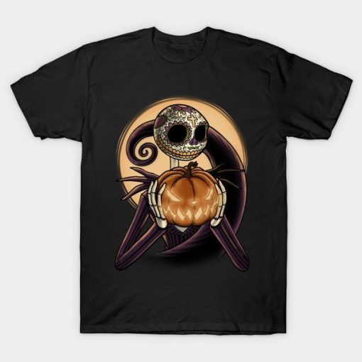 Sugar Skull version of Jack Skellington t-shirt