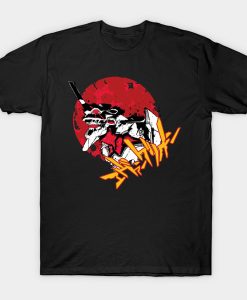 Evangelion with this Eva-01 mode berserker ON t-shirt