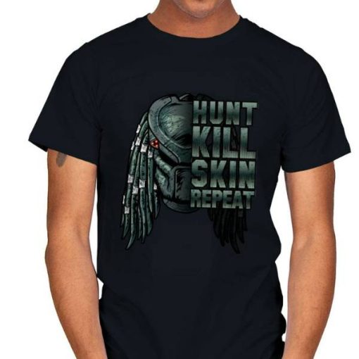 Hunt kill skin repeat t-shirt