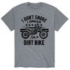 I Dont Snore Dream Dirt Bike t-shirt