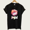 Lisa Frank Lips t-shirt