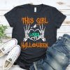 This Girls Loves Halloween t-shirt