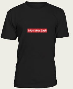100% That Bitch Box Logo t-shirt
