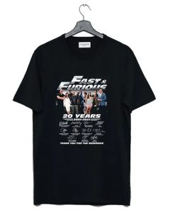 20 Years Fast Furious t-shirt
