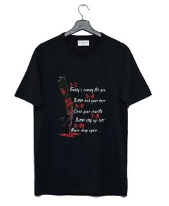 A Nightmare On Elm Street Hand 1 2 Freddy’s Coming For You t-shirt