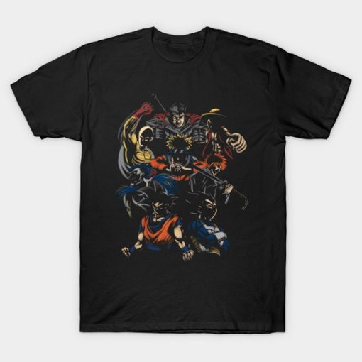 ANIME INVINCIBLE TEAM t-shirt