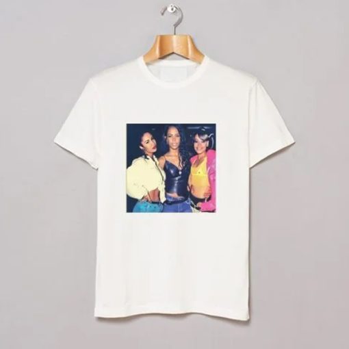 Aaliyah Selena Left Eye t-shirt