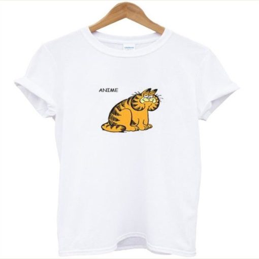 Anime Garfield t-shirt