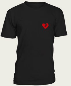 Broken heart t-shirt