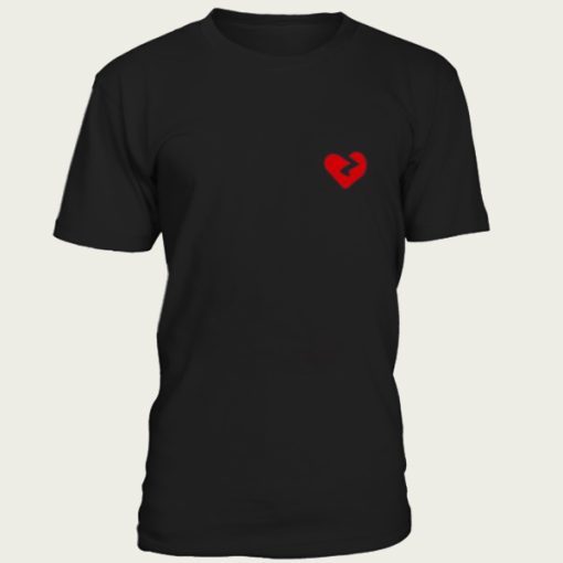 Broken heart t-shirt