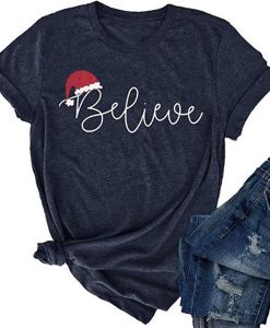 Christmas Believe Hat t-shirt