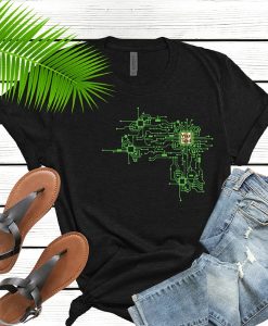 Circuit Board Art t-shirt