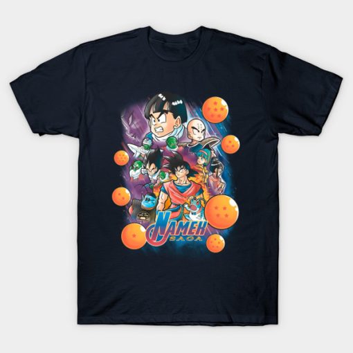 Dragon Ball with Namek saga t-shirt